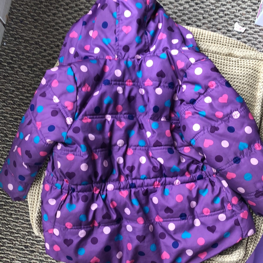 Purple Dot Coat - Picture 3 of 3